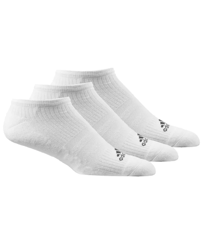 ADIDAS MEN'S 3 PACK ANKLE SOCKS - WHITE sold by Pro Hockey Life