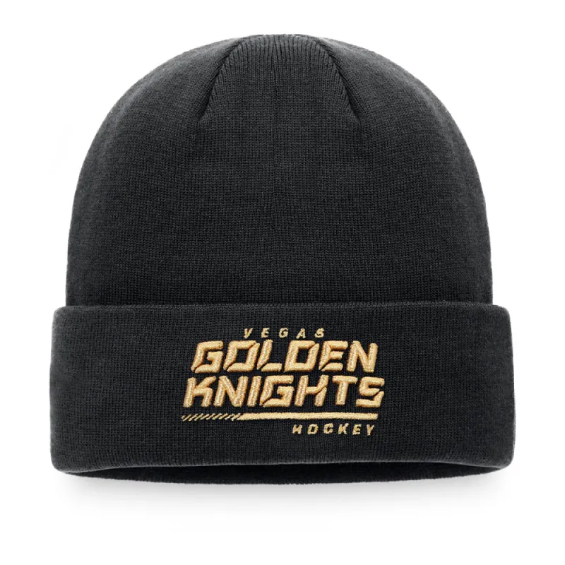 Vegas Golden Knights Fanatics Men'S Authentic Pro Locker Room Cuff Beanie Toque sold by Pro Hockey Life