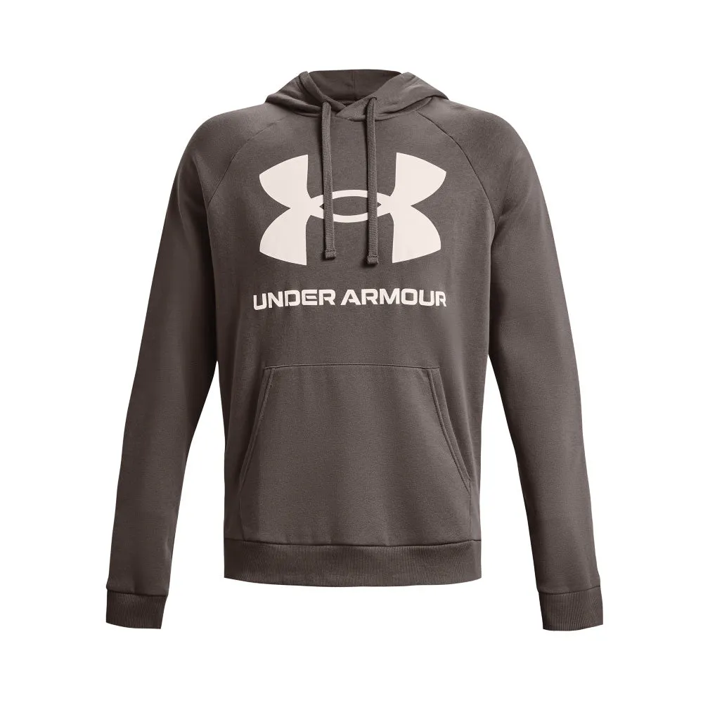 Under Armour Rival Fleece Big Logo Clay Hoodie sold by Pro Hockey Life