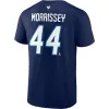Fanatics Winnipeg Jets Josh Morrissey Name And Number T Shirt sold by Pro Hockey Life