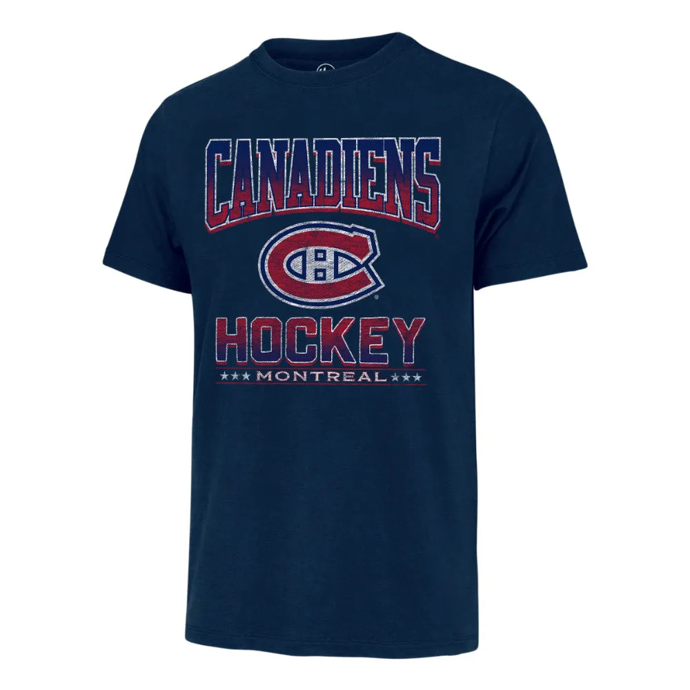 Montreal Canadiens Inner Fade Navy T Shirt sold by Pro Hockey Life