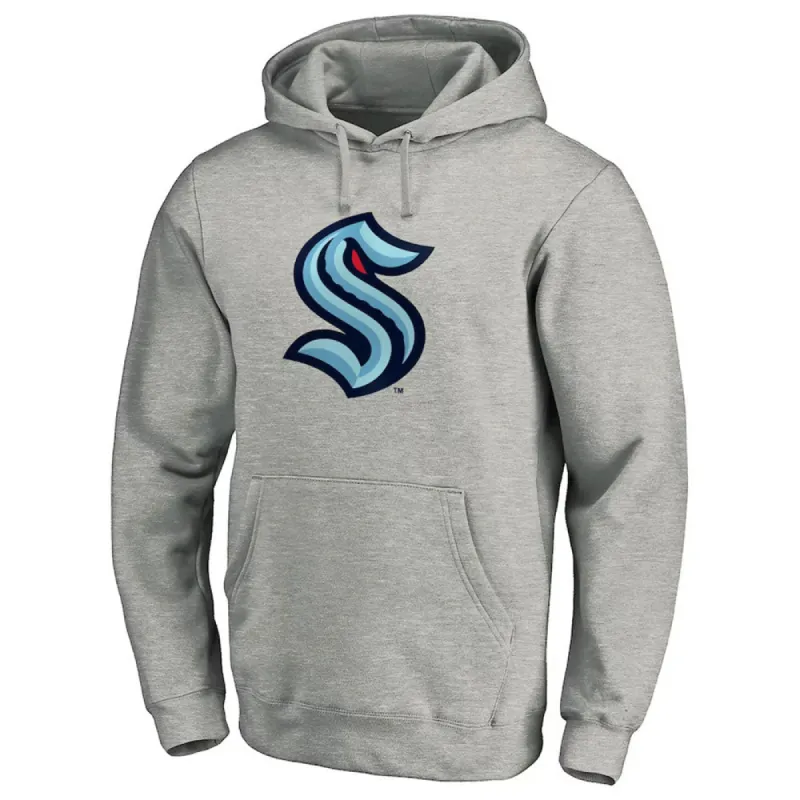Fanatics Seattle Kraken Primary Logo Hoodie sold by Pro Hockey Life