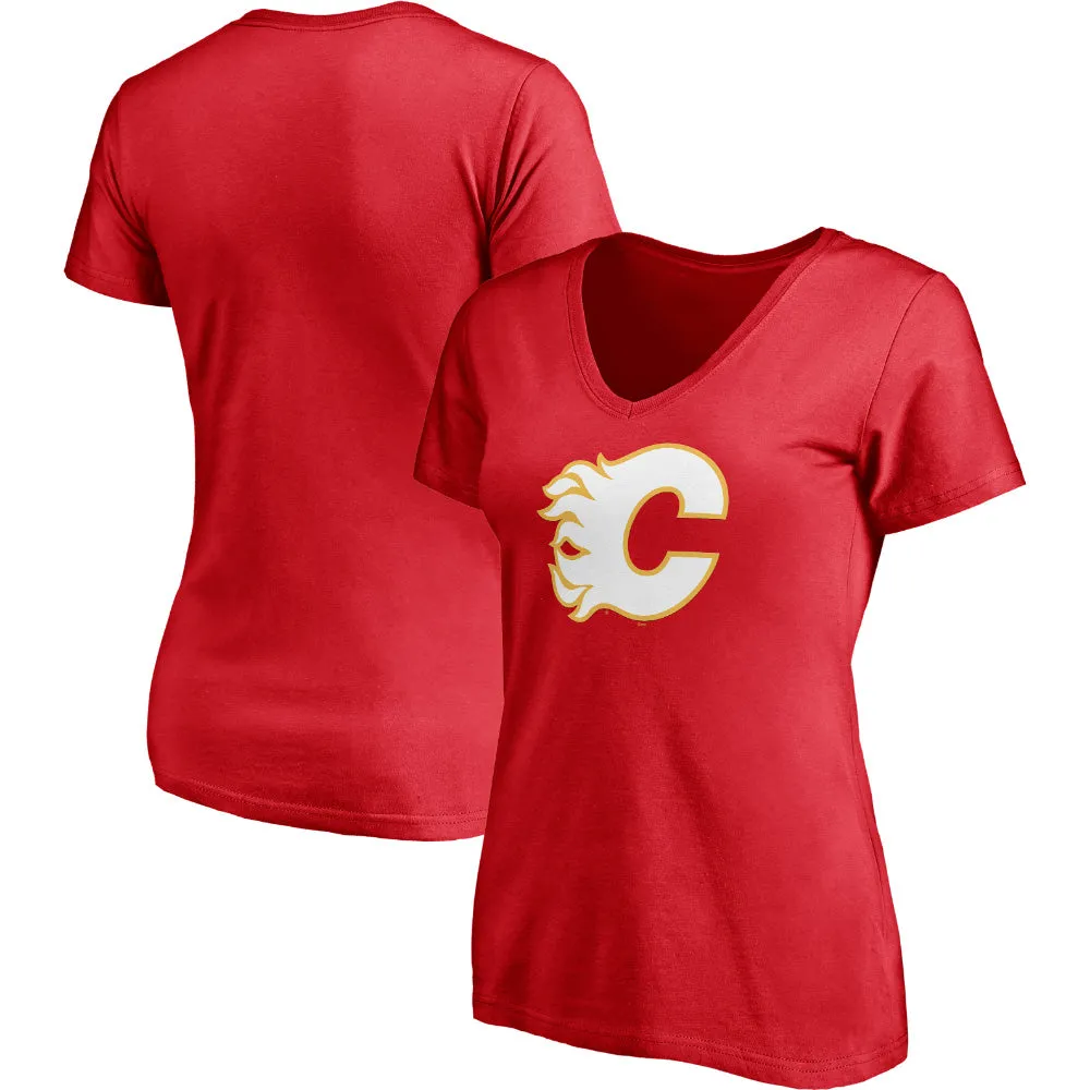 Fanatics Calgary Flames Primary Logo Women'S T Shirt sold by Pro Hockey Life product image thumbnail 3