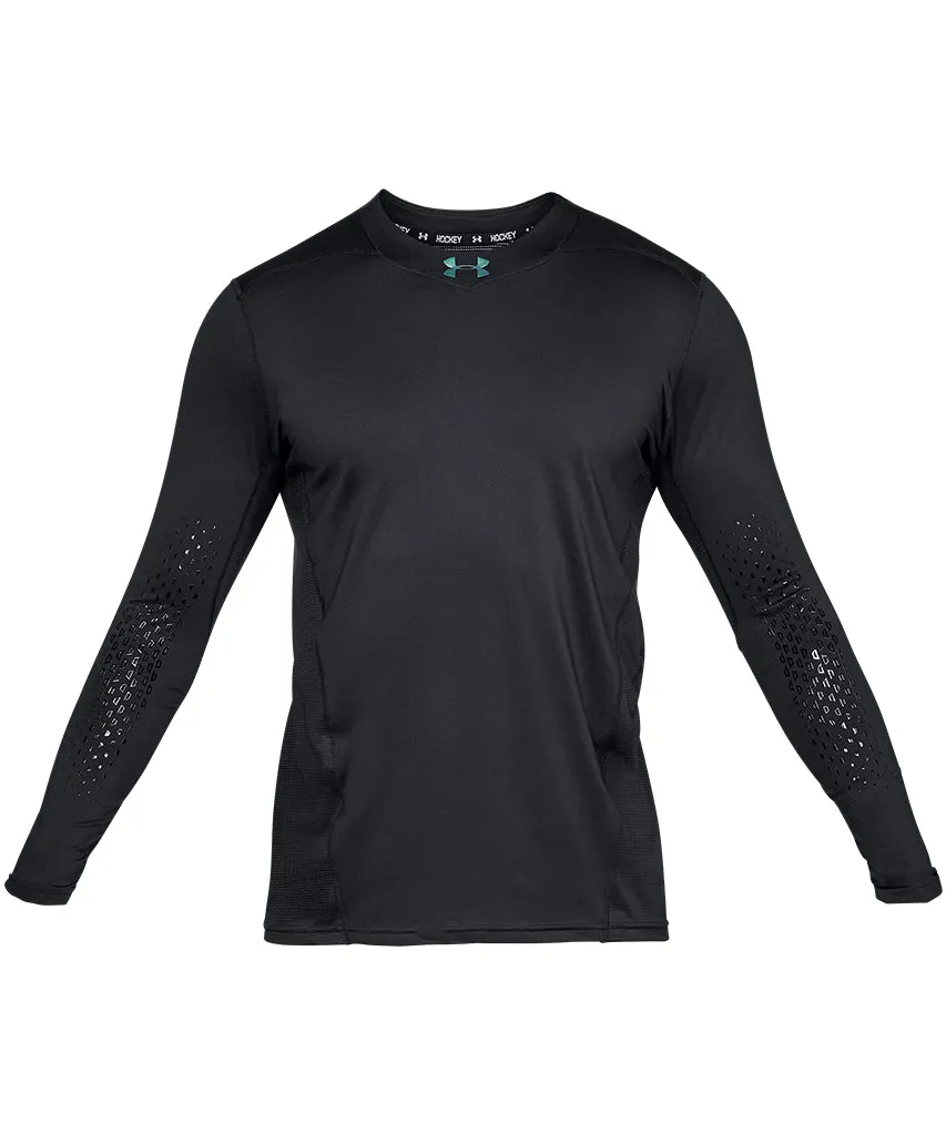 Under Armour UNDER ARMOUR ADULT GRIPPY FITTED SHIRT BLACK Parallel