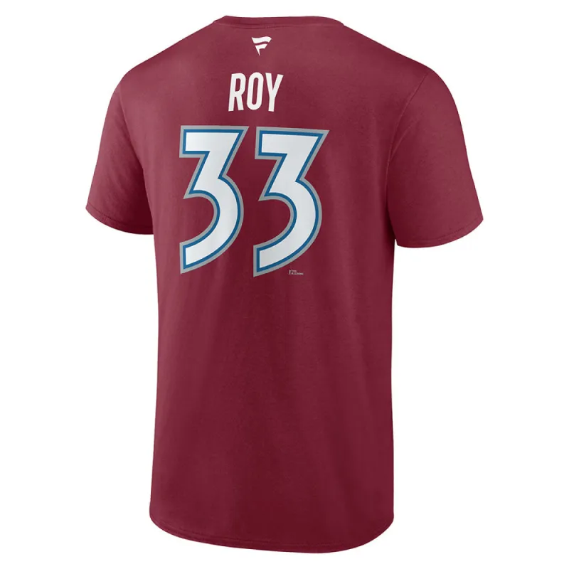 PATRICK ROY COLORADO AVALANCHE FANATICS ADULT HERITAGE T SHIRT sold by Pro Hockey Life