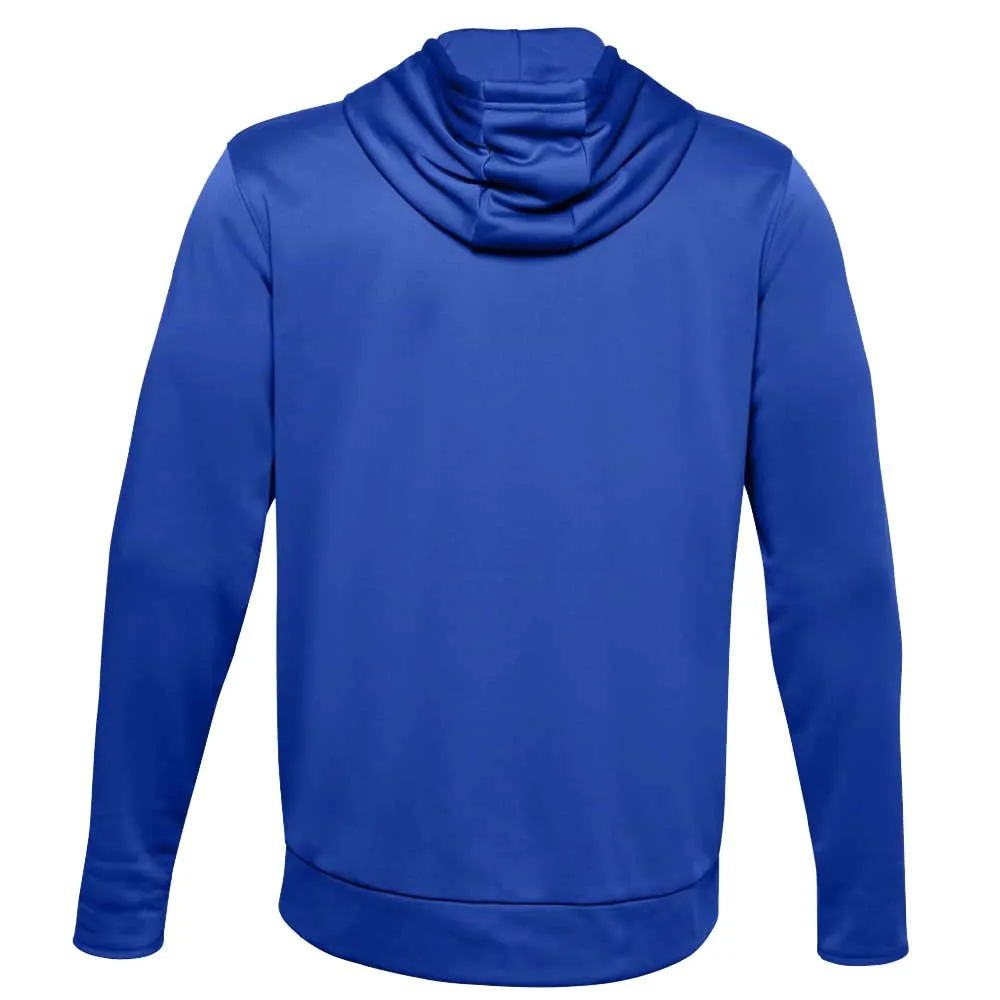 UNDER ARMOUR MEN'S ARMOUR FLEECE BIG LOGO HOODIE - BLUE/BLACK sold by Pro Hockey Life product image thumbnail 2