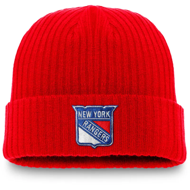 Fanatics New York Rangers Core Knit Toque sold by Pro Hockey Life