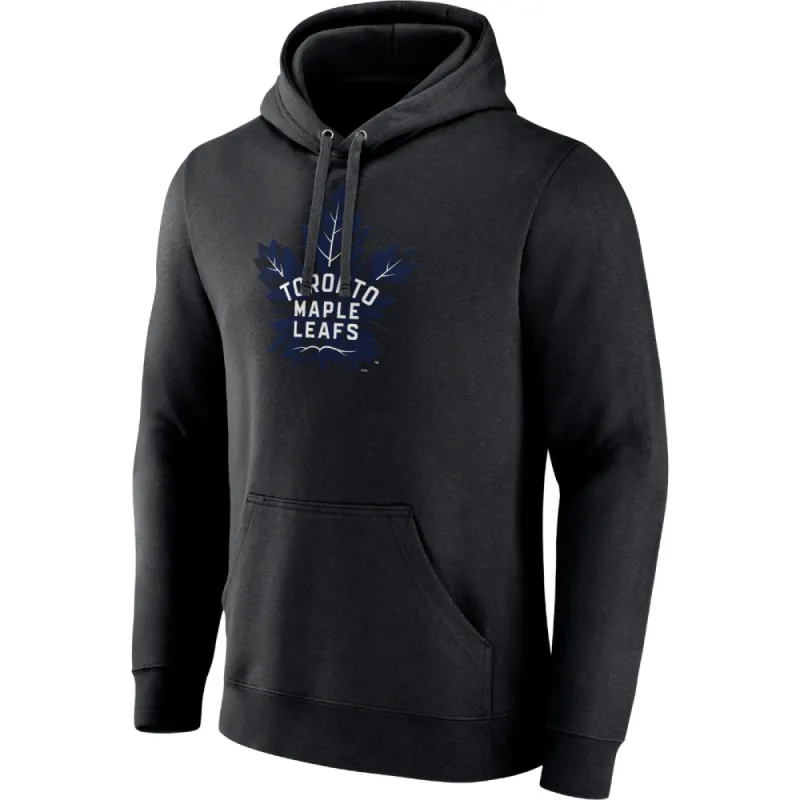 FANATICS TORONTO MAPLE LEAFS PRIMARY LOGO BLACK HOODIE sold by Pro Hockey Life