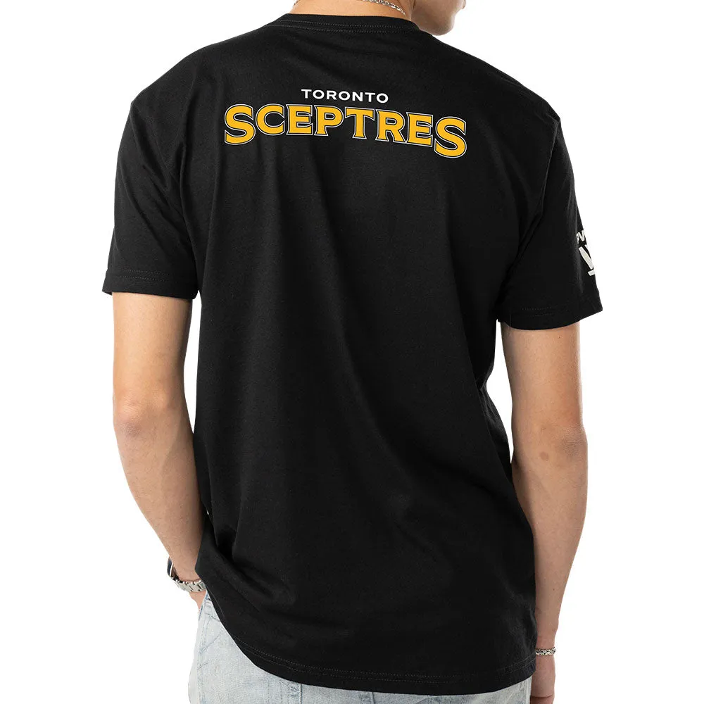 Pwhl Toronto Sceptres Adult Black T Shirt sold by Pro Hockey Life product image thumbnail 2