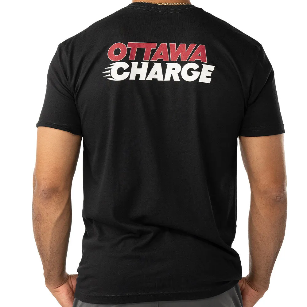 Pwhl Ottawa Charge Adult Black T Shirt sold by Pro Hockey Life product image thumbnail 2
