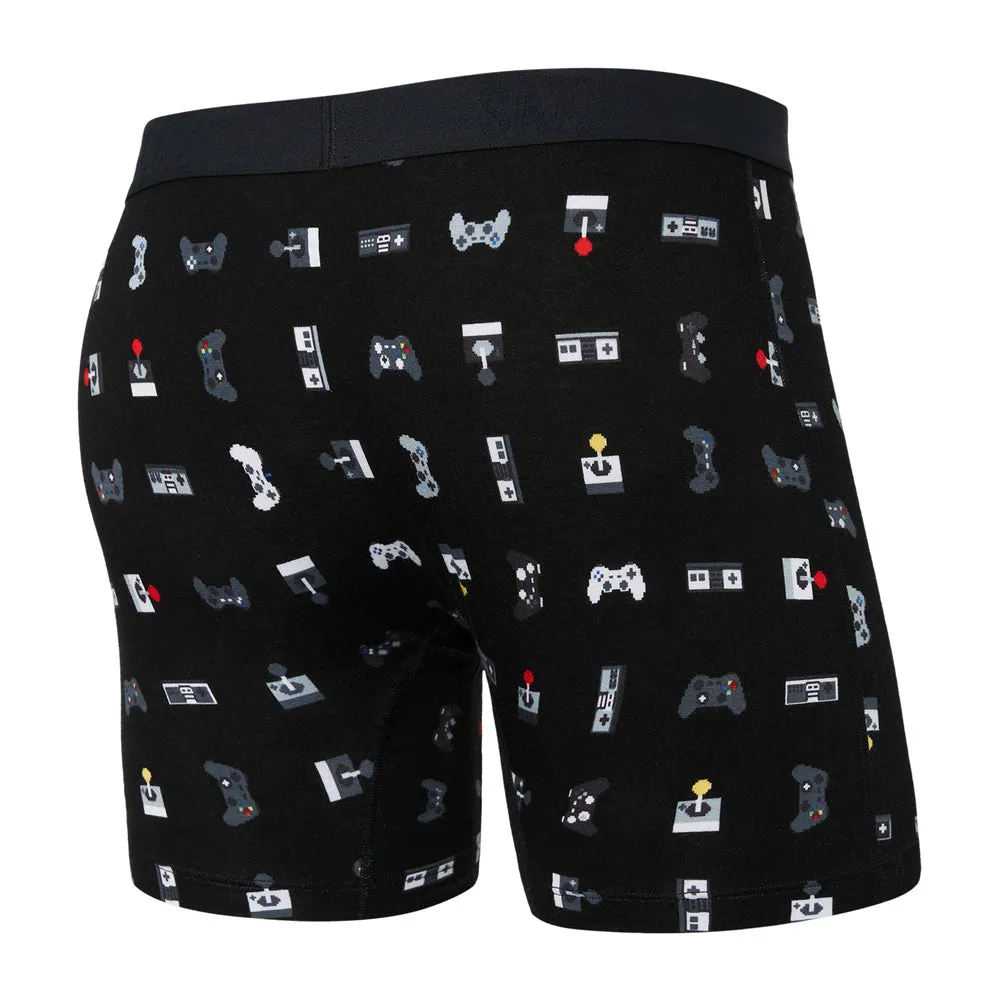 Saxx Vibe Xtra Super Soft Gamer Black Boxer Briefs sold by Pro Hockey Life product image thumbnail 2