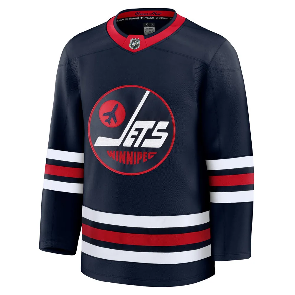 Fanatics Winnipeg Jets Premium Adult Alternate Jersey sold by Pro Hockey Life