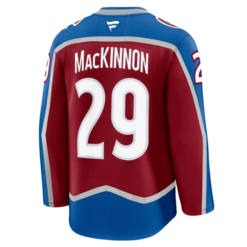 Fanatics Colorado Avalanche Nathan Mackinnon Premium Adult Home Jersey sold by Pro Hockey Life