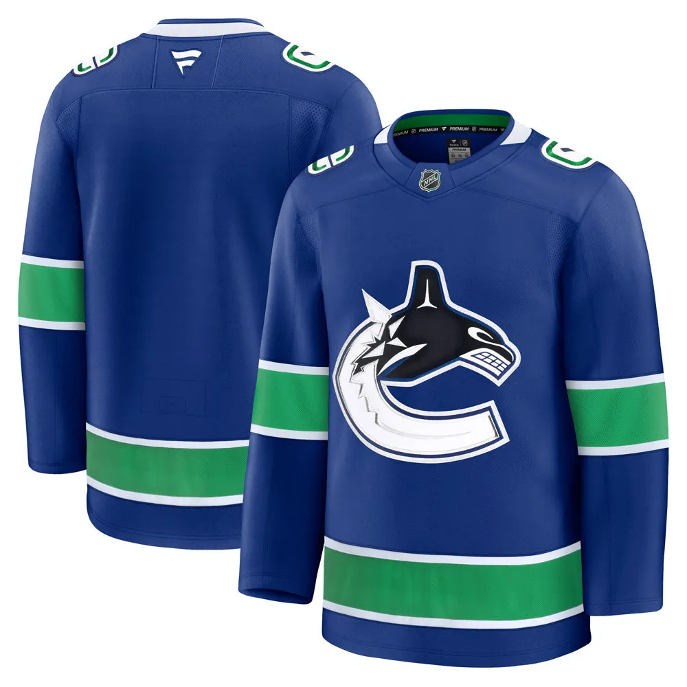 Fanatics Vancouver Canucks Premium Adult Home Jersey sold by Pro Hockey Life product image thumbnail 2