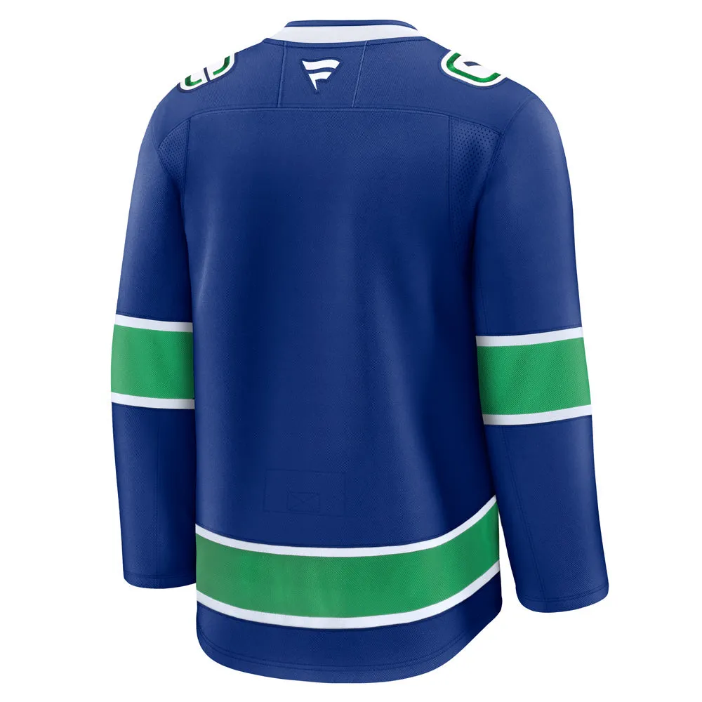 Fanatics Vancouver Canucks Premium Adult Home Jersey sold by Pro Hockey Life product image thumbnail 3