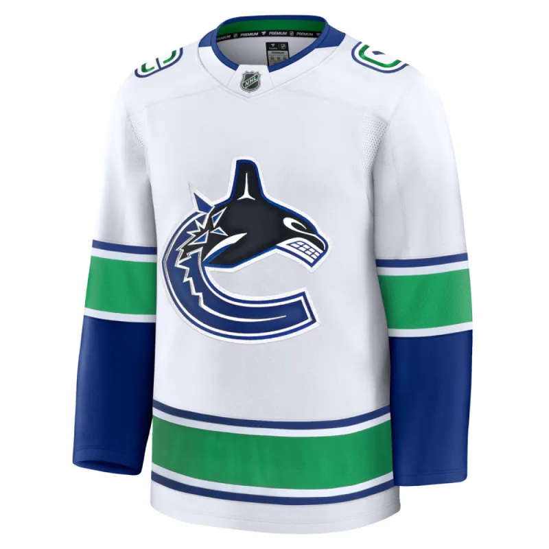 Fanatics Vancouver Canucks Premium Adult Away Jersey sold by Pro Hockey Life
