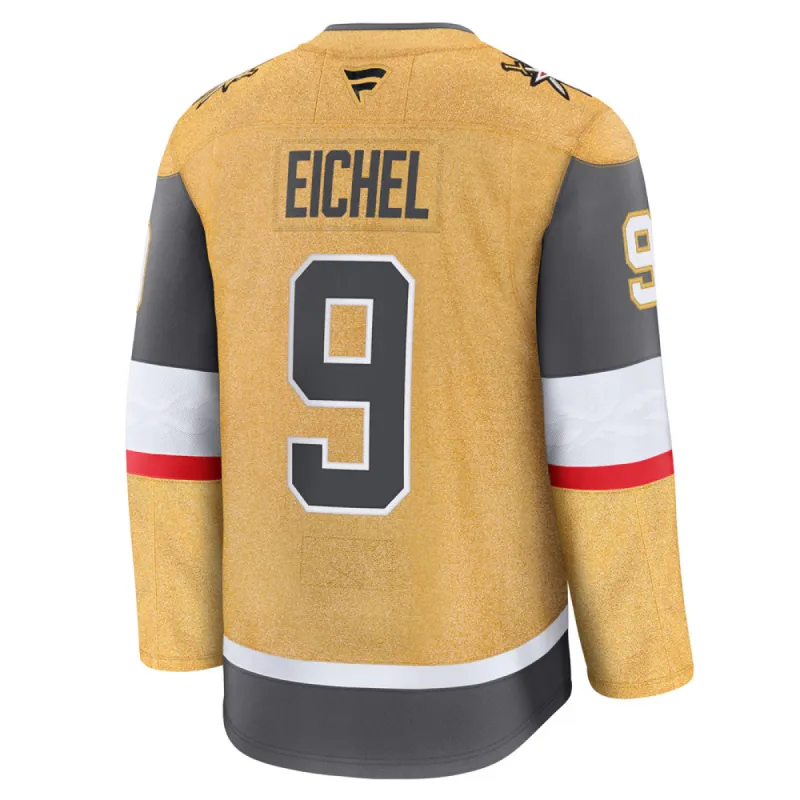 Fanatics Vegas Golden Knights Jack Eichel Premium Adult Home Jersey sold by Pro Hockey Life