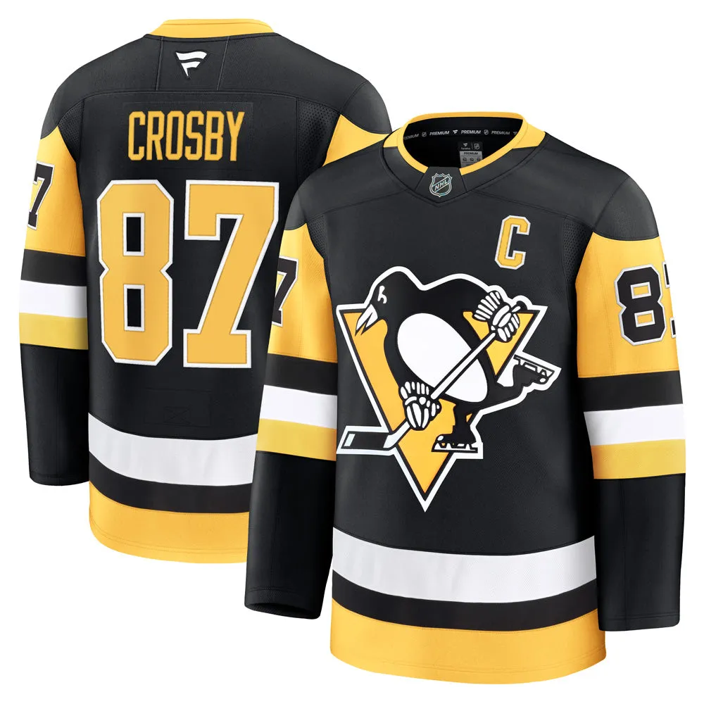 Fanatics Pittsburgh Penguins Sidney Crosby Premium Adult Home Jersey sold by Pro Hockey Life product image thumbnail 3