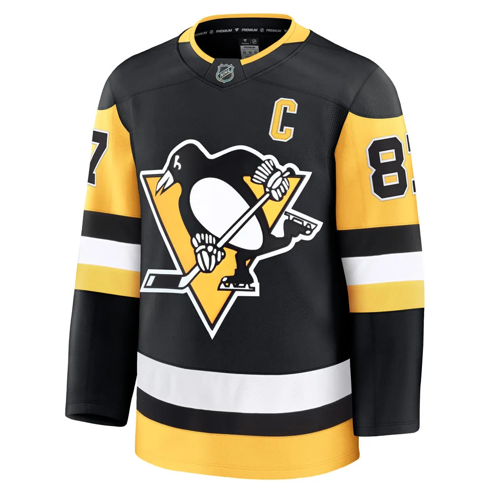 Fanatics Pittsburgh Penguins Sidney Crosby Premium Adult Home Jersey sold by Pro Hockey Life product image thumbnail 2