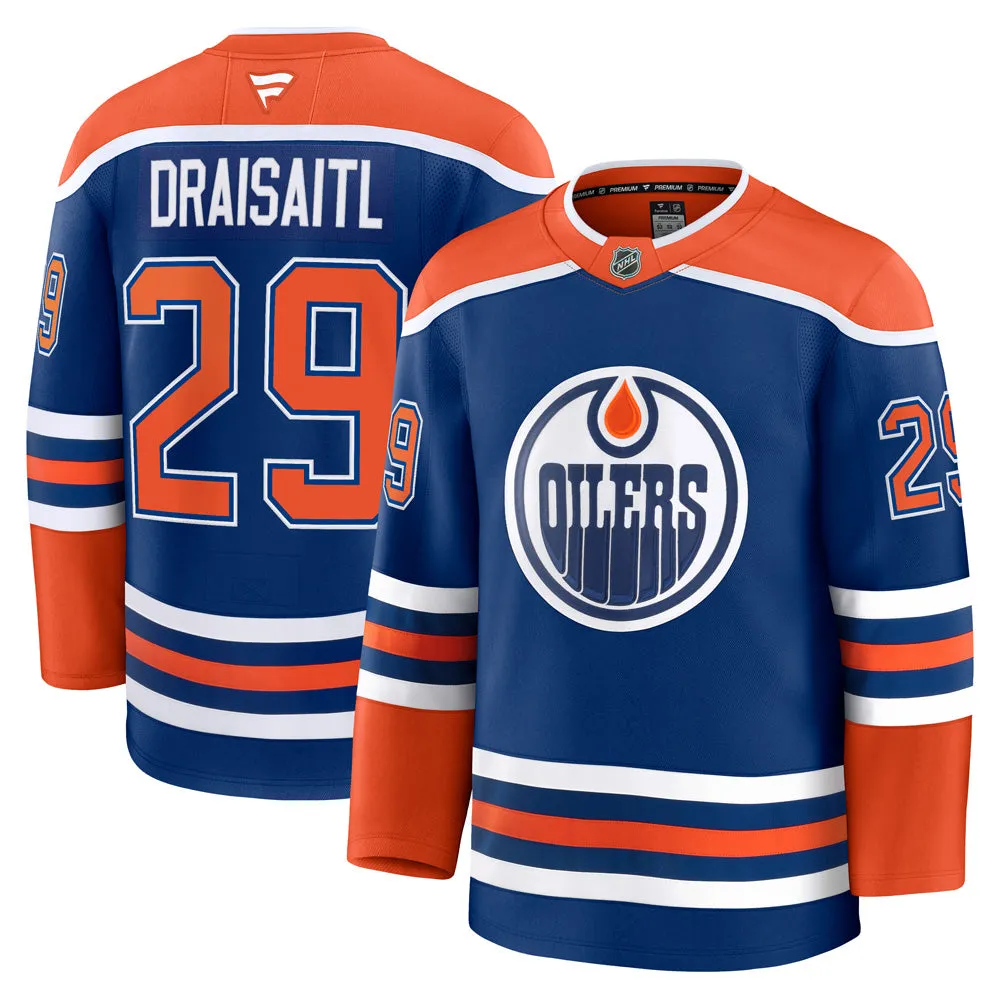 Fanatics Edmonton Oilers Leon Draisaitl Premium Adult Home Jersey sold by Pro Hockey Life product image thumbnail 3