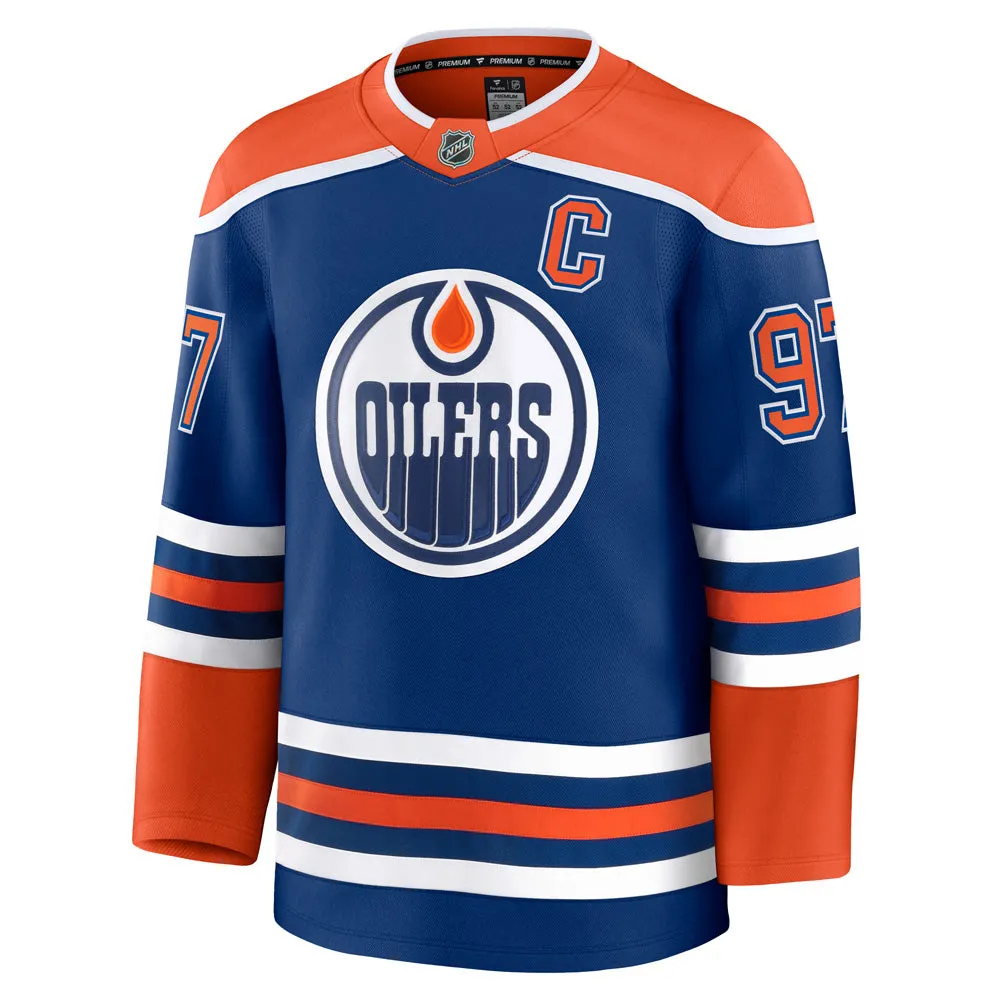Fanatics Edmonton Oilers Connor Mcdavid Premium Adult Home Jersey sold by Pro Hockey Life product image thumbnail 2