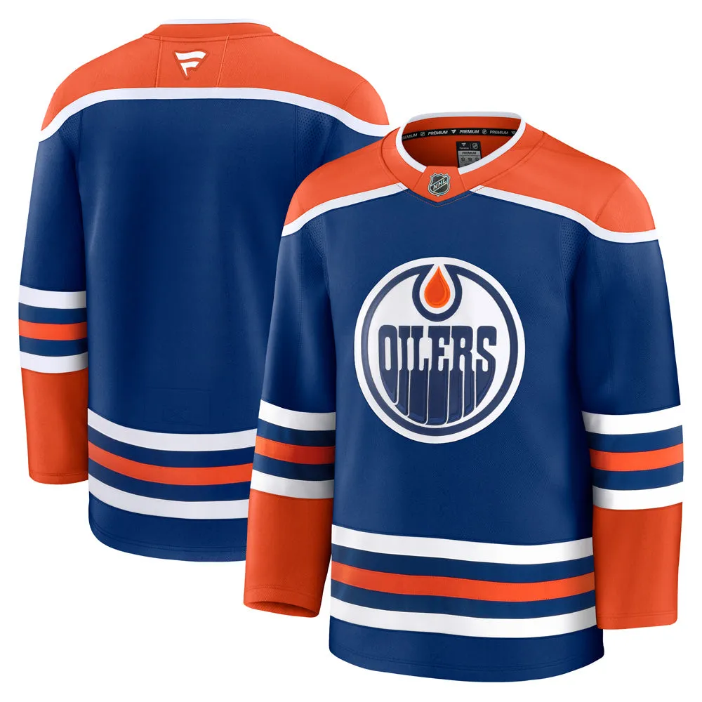 Fanatics Edmonton Oilers Premium Adult Home Jersey sold by Pro Hockey Life product image thumbnail 3