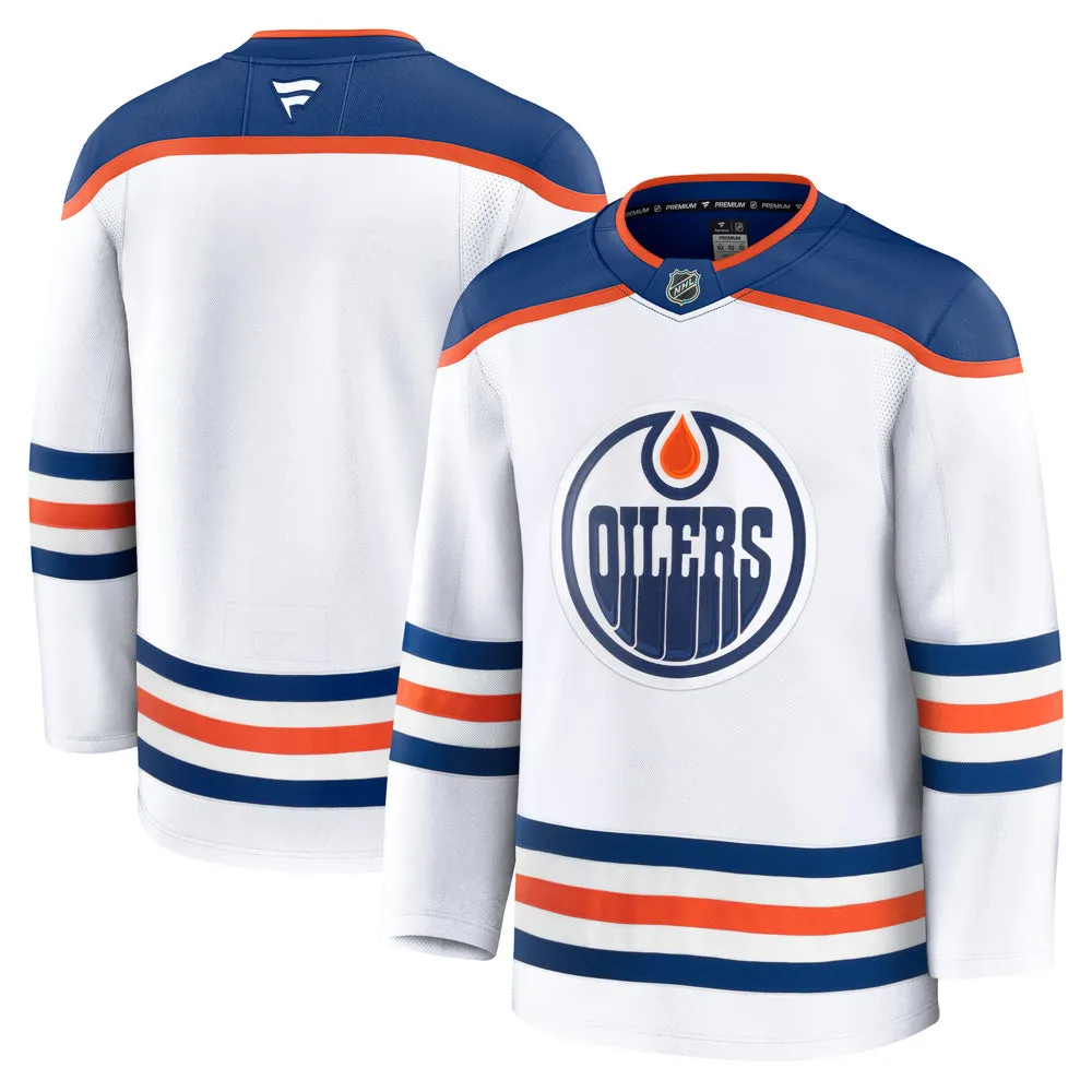 Fanatics Edmonton Oilers Premium Adult Away Jersey sold by Pro Hockey Life product image thumbnail 3
