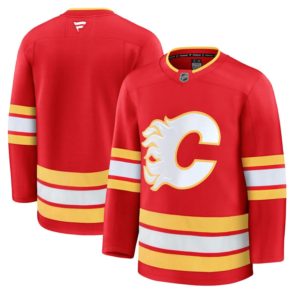 Fanatics Calgary Flames Premium Adult Home Jersey sold by Pro Hockey Life product image thumbnail 3
