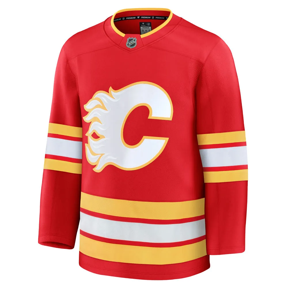 Fanatics Calgary Flames Premium Adult Home Jersey sold by Pro Hockey Life