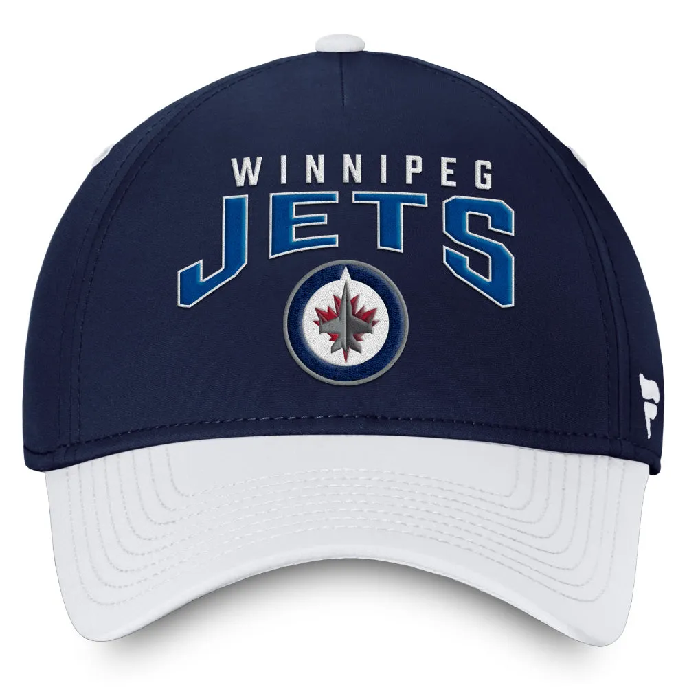 Fanatics Winnipeg Jets Fundamental Adult Structured Flex Hat sold by Pro Hockey Life product image thumbnail 2