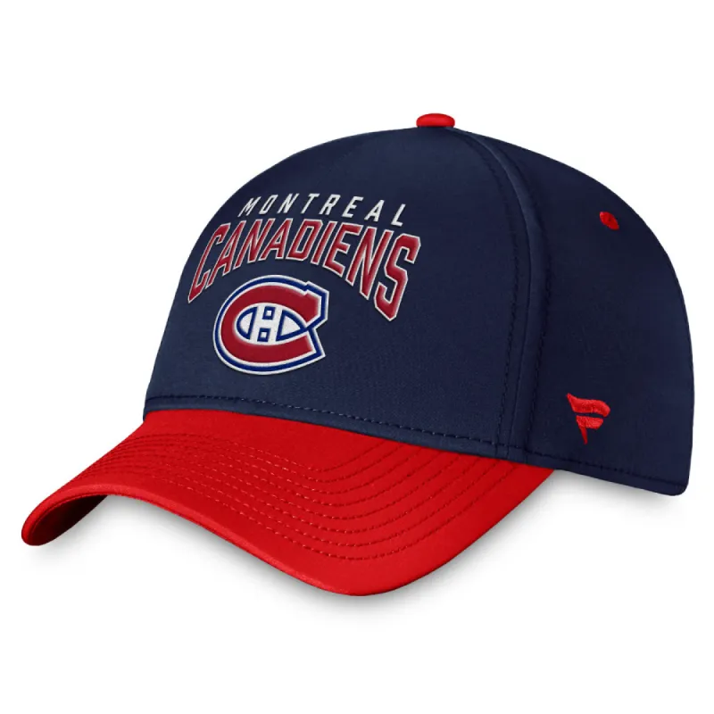 Fanatics Montreal Canadiens Fundamental Adult Structured Flex Hat sold by Pro Hockey Life