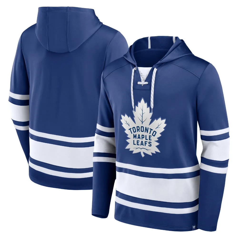 Fanatics Toronto Maple Leafs Adult Blue Jersey Hoodie sold by Pro Hockey Life product image thumbnail 3