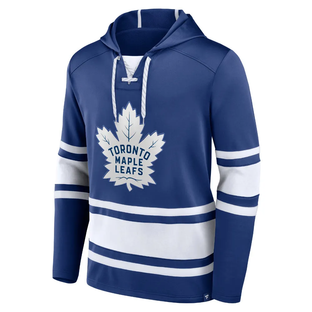 Fanatics Toronto Maple Leafs Adult Blue Jersey Hoodie sold by Pro Hockey Life