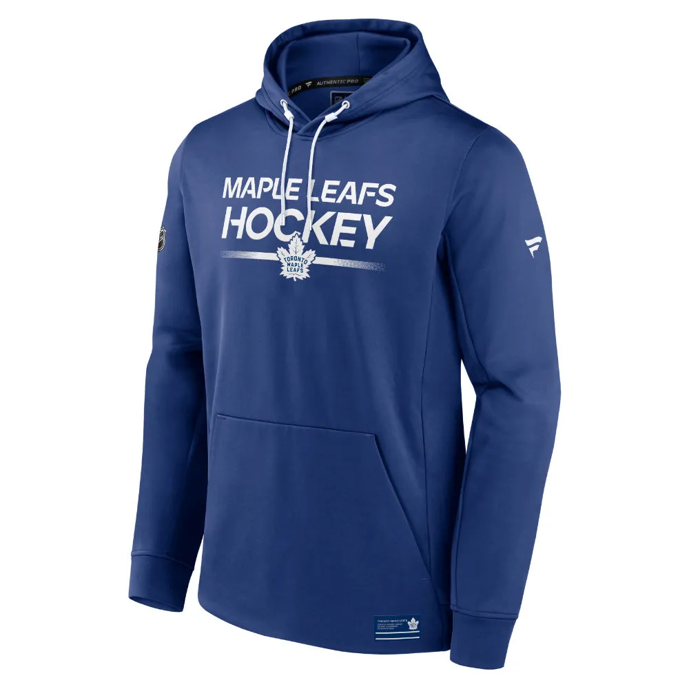 Fanatics Toronto Maple Leafs Authentic Pro Adult Navy Pullover Hoodie sold by Pro Hockey Life