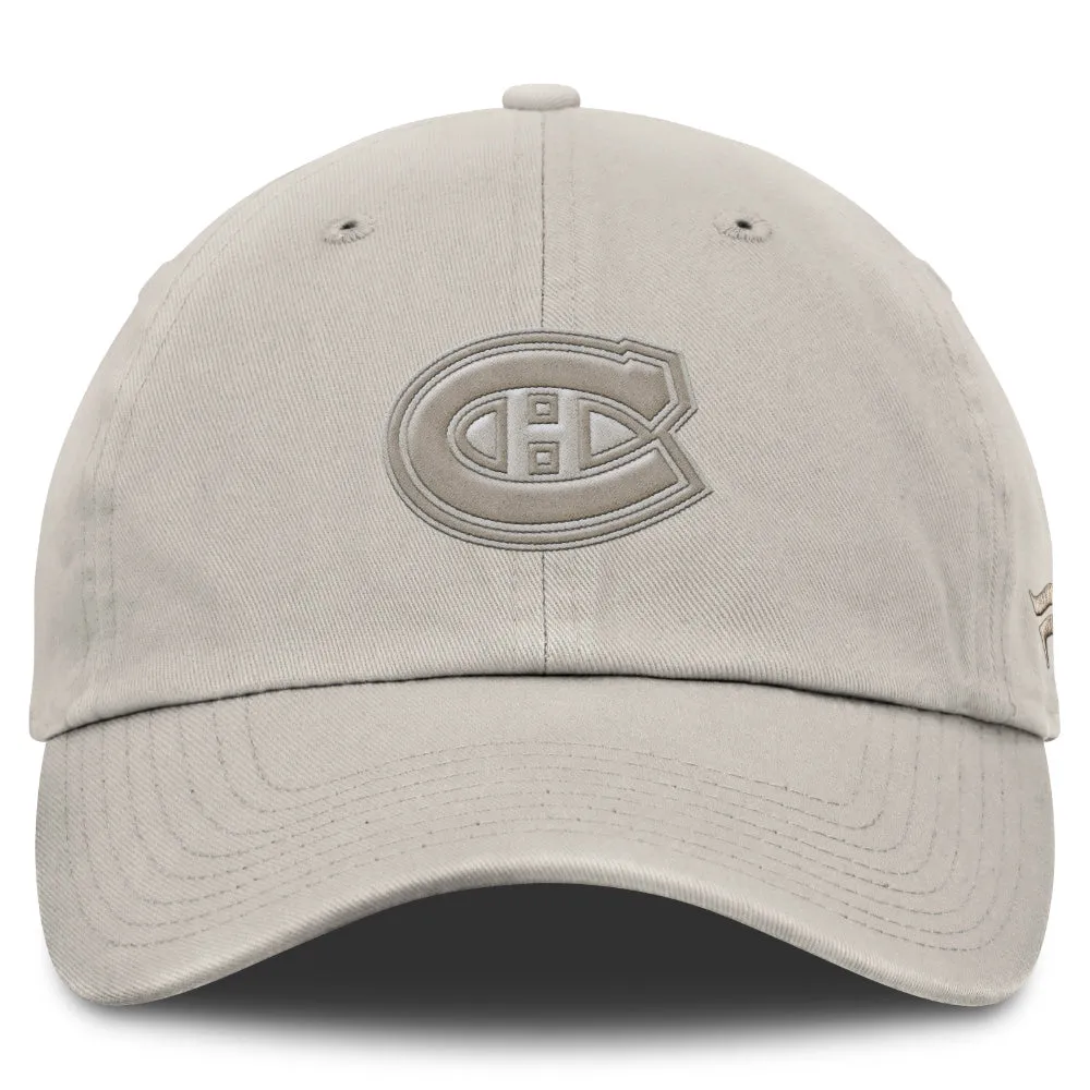 FANATICS MONTREAL CANADIENS ROAD 2 ADULT UNSTRUCTURED ADJUSTABLE HAT sold by Pro Hockey Life product image thumbnail 2
