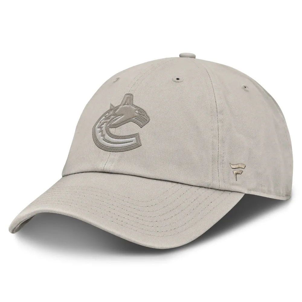 FANATICS VANCOUVER CANUCKS ROAD 2 ADULT UNSTRUCTURED ADJUSTABLE HAT sold by Pro Hockey Life