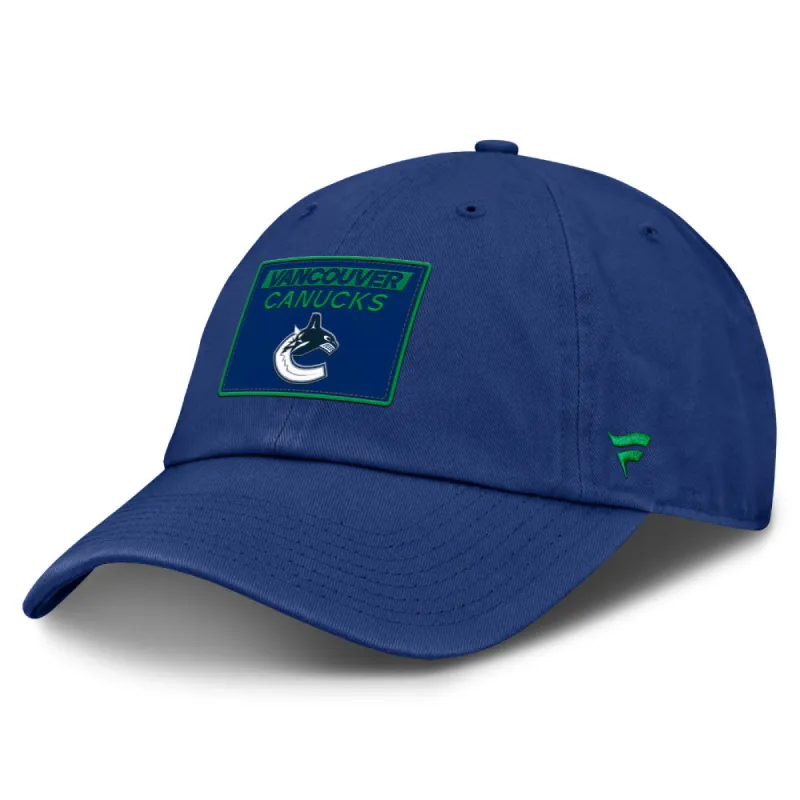 Fanatics Vancouver Canucks Rink Pro 2 Adult Unstructured Adjustable Hat sold by Pro Hockey Life