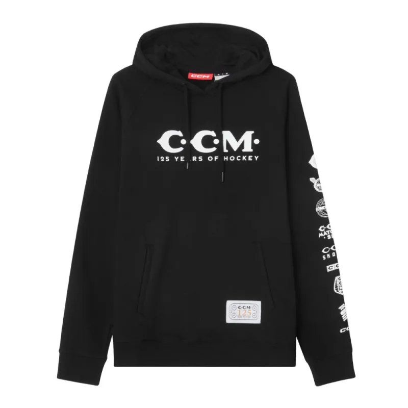 CCM 125 Anniversary Women's Black Hoodie sold by Pro Hockey Life
