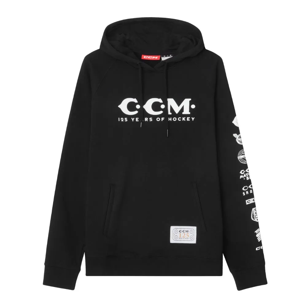 CCM 125 Anniversary Women's Black Hoodie sold by Pro Hockey Life