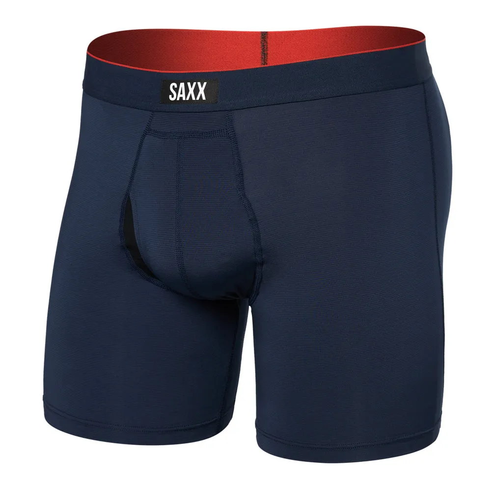 Saxx Multi Sport Mesh Navy Boxer Briefs sold by Pro Hockey Life