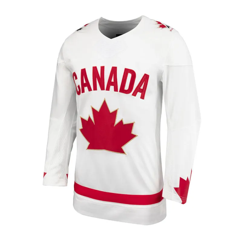 Team Canada Adult White Hockey Jersey sold by Pro Hockey Life