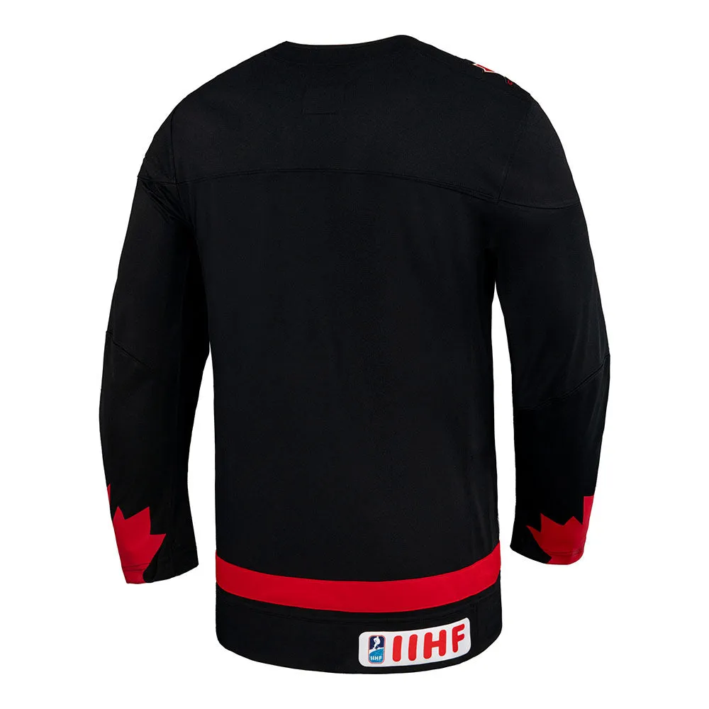 TEAM CANADA ADULT BLACK HOCKEY JERSEY sold by Pro Hockey Life product image thumbnail 2
