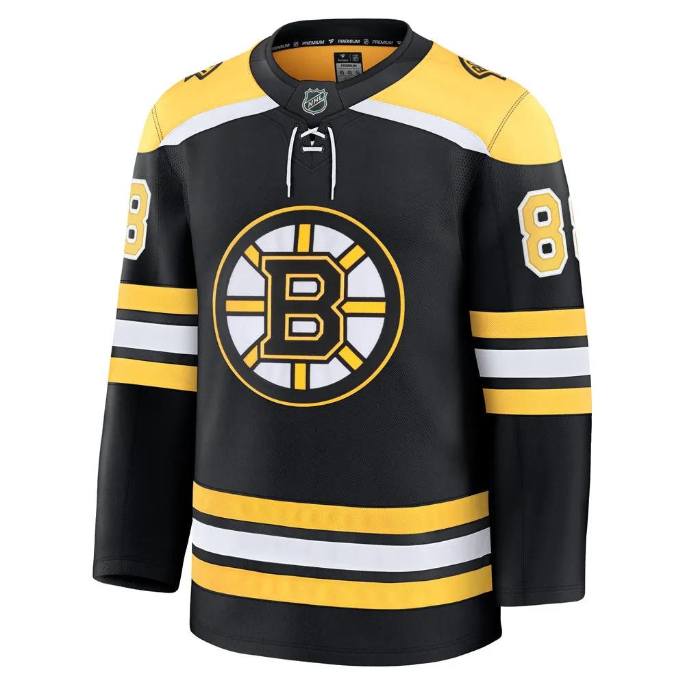 Fanatics Boston Bruins David Pastrnak Premium Adult Home Jersey sold by Pro Hockey Life product image thumbnail 2