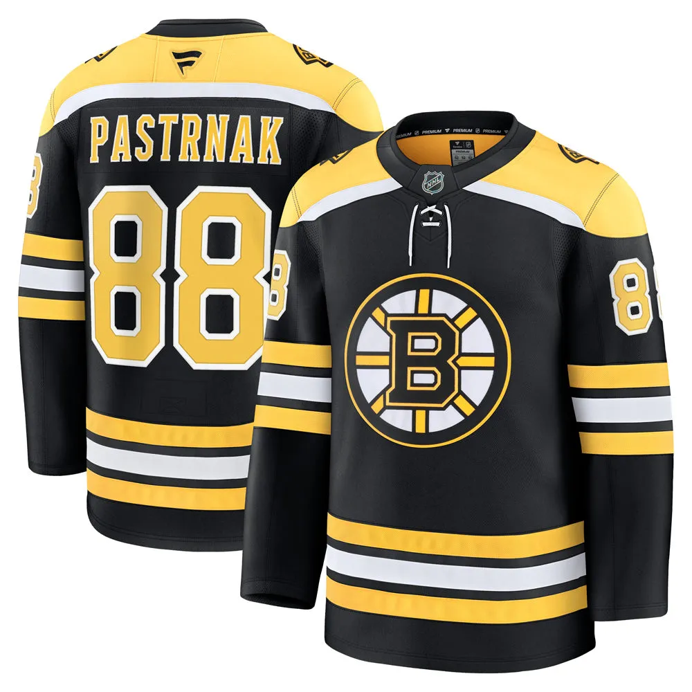 Fanatics Boston Bruins David Pastrnak Premium Adult Home Jersey sold by Pro Hockey Life product image thumbnail 3