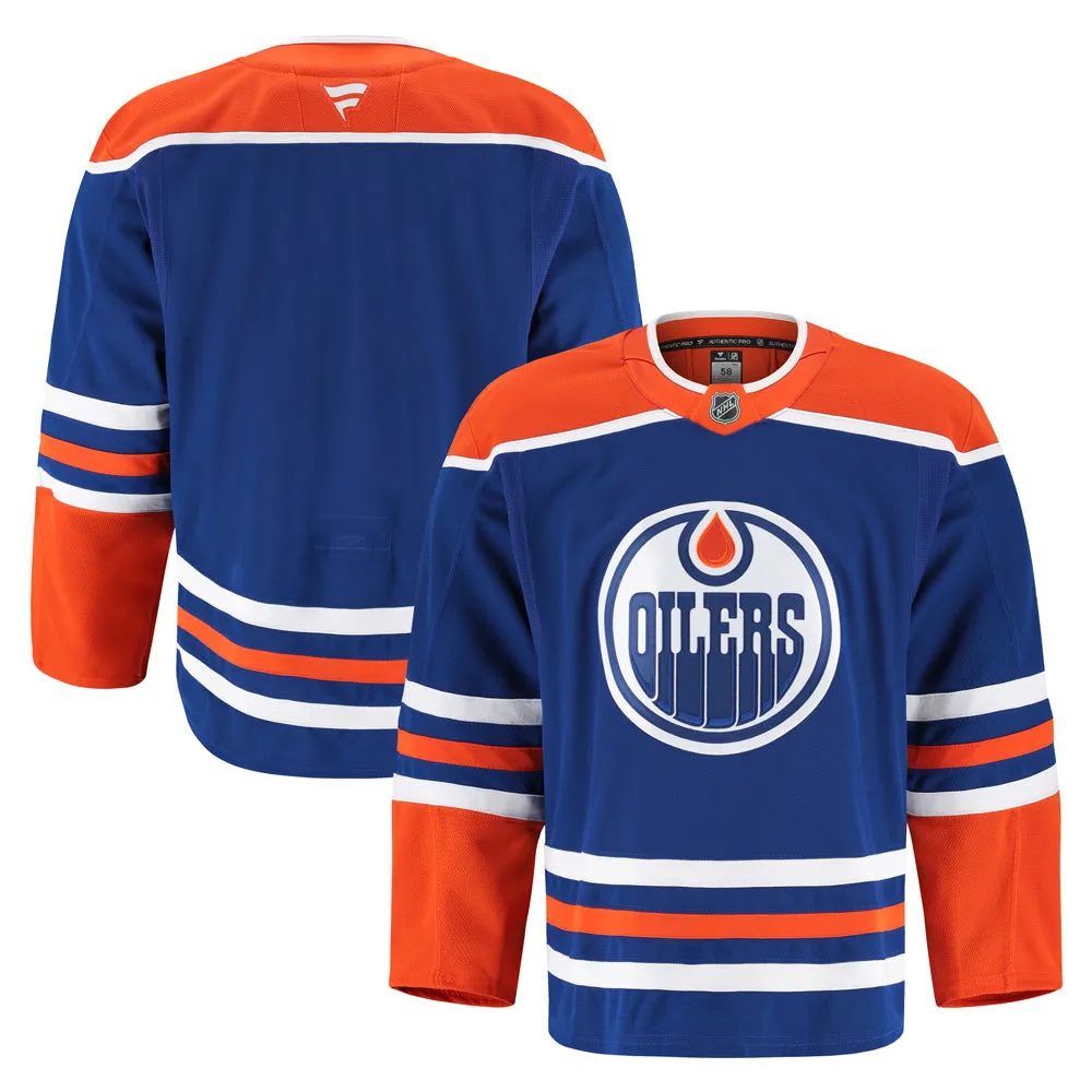 FANATICS EDMONTON OILERS AUTHENTIC PRO ADULT HOME JERSEY sold by Pro Hockey Life product image thumbnail 3