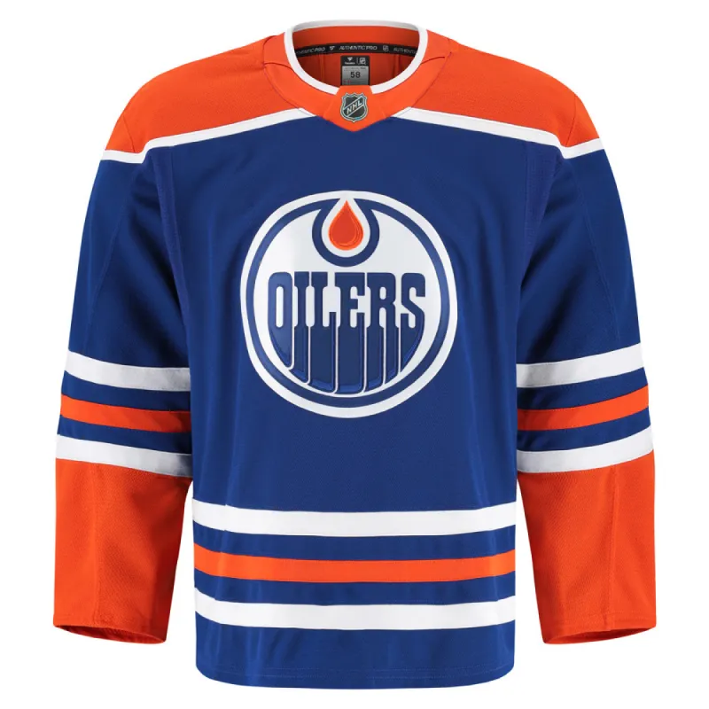 FANATICS EDMONTON OILERS AUTHENTIC PRO ADULT HOME JERSEY sold by Pro Hockey Life