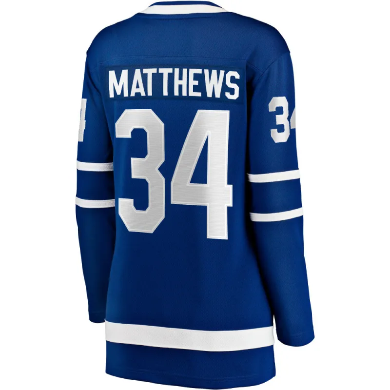 Fanatics Toronto Maple Leafs Auston Matthews Women'S Home Breakaway Jersey sold by Pro Hockey Life