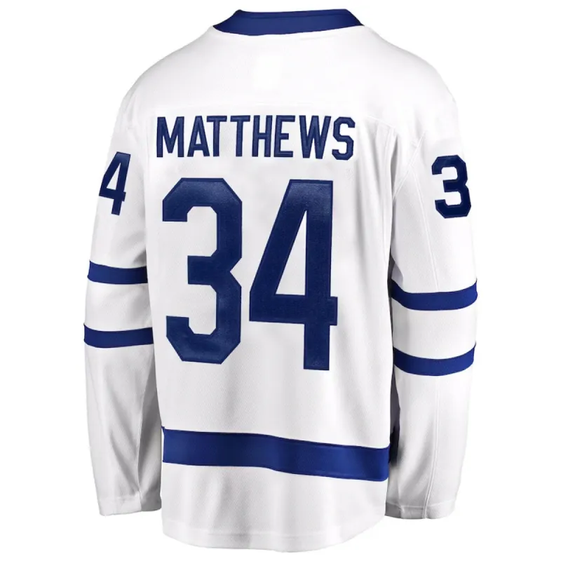 Fanatics Toronto Maple Leafs Auston Matthews Men'S Away Breakaway Jersey sold by Pro Hockey Life