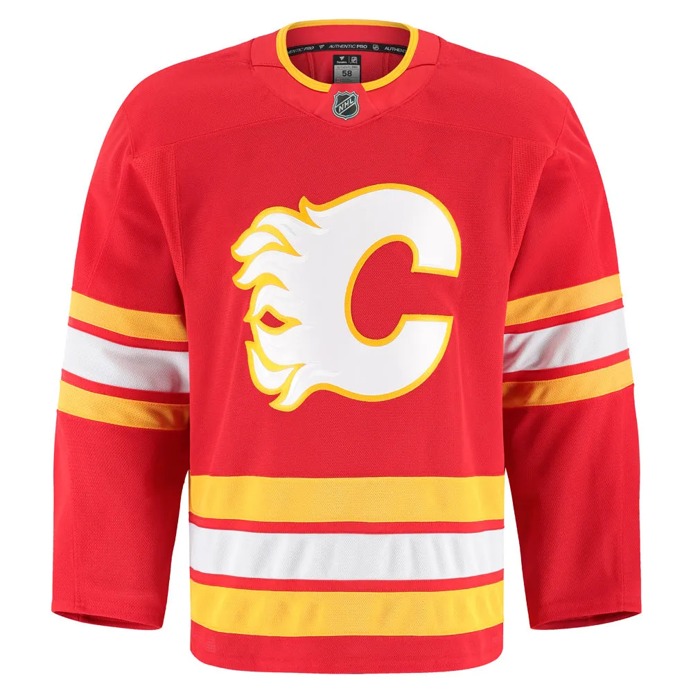 Fanatics Calgary Flames Authentic Pro Adult Home Jersey sold by Pro Hockey Life