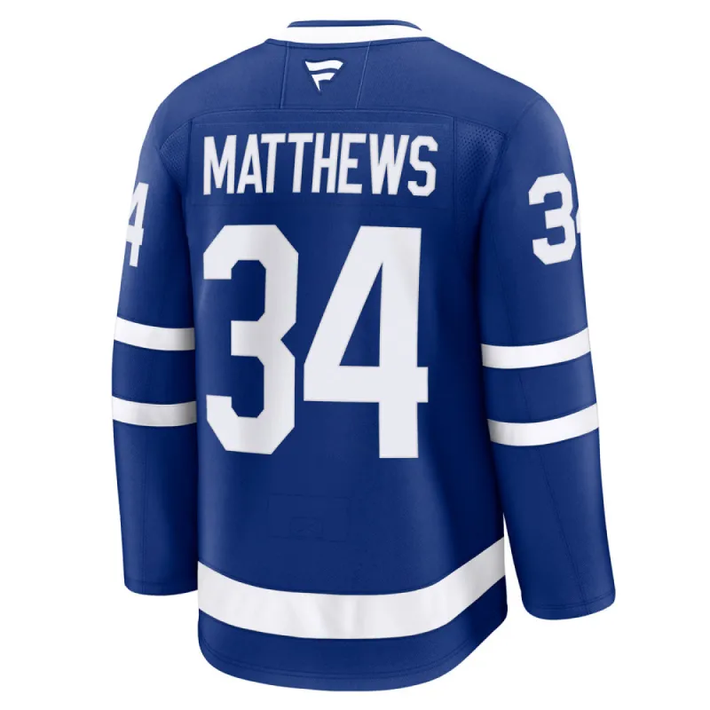 Fanatics Toronto Maple Leafs Auston Matthews Premium Adult Home Jersey sold by Pro Hockey Life
